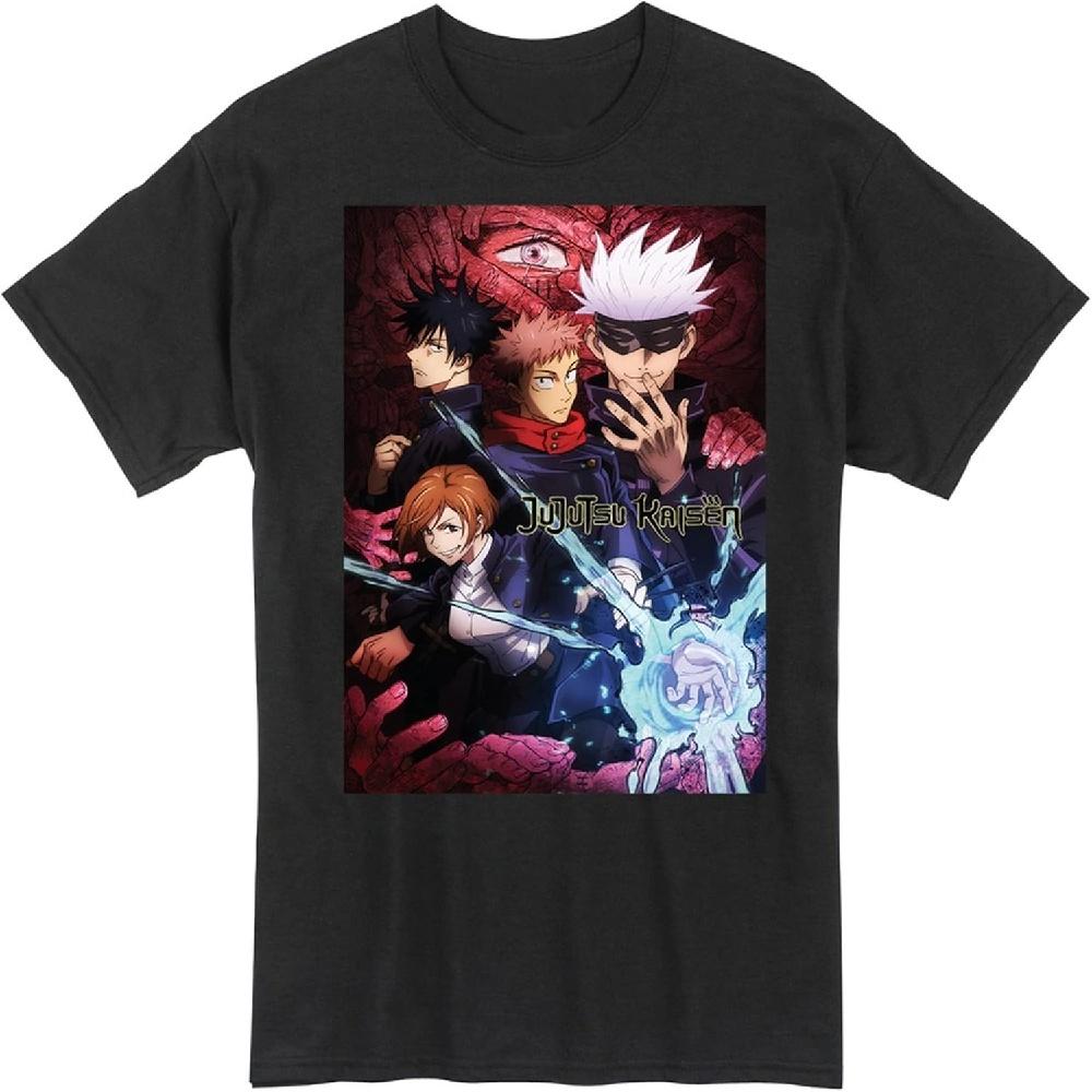 Great Eastern Entertainment Jujutsu Kaisen - Футболка с групповым принтом S чёрный