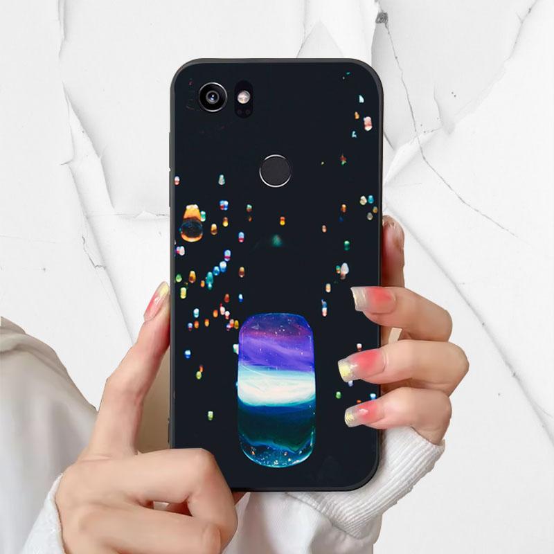 

Silicone Case For Google Pixel 2 2XL 3 3XL 4A 5A Shockproof Cartoon Phone Cover For Google Pixel 3A XL Soft TPU Cases Funda Google Pixel 2
