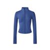 Sunscreen Clothing, Yoga Jacket, Women's Stand-up Collar, Running, Cycling, Windproof, Slim-fitting, Slim-fitting, Zipper Cardigan, Fitness Sports Top