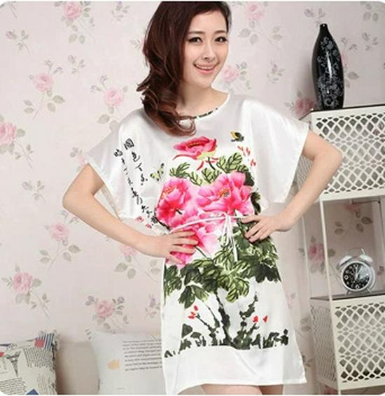 Special Offer: Silk Tang Suit Qipao Pajamas Bathrobe