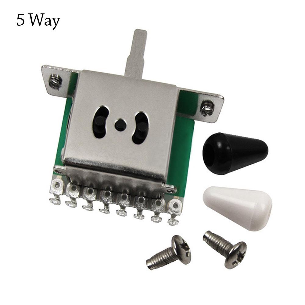 

Pickup Guitar Pickup Switch Plastic Tips Guitar Replacement for Strat Tele 5 Way