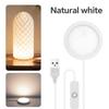 USB Pucklicht 5V Ultra-dünnes LED Schranklicht für Küche Kleiderschrank Weinbar Nachttischlampe