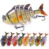 Fishing Lures Multi Jointed Swimbait Crank Bait Slow Sinking Bionic Artificial Bait Freshwater Saltwater Trout Bass Fishing Acce