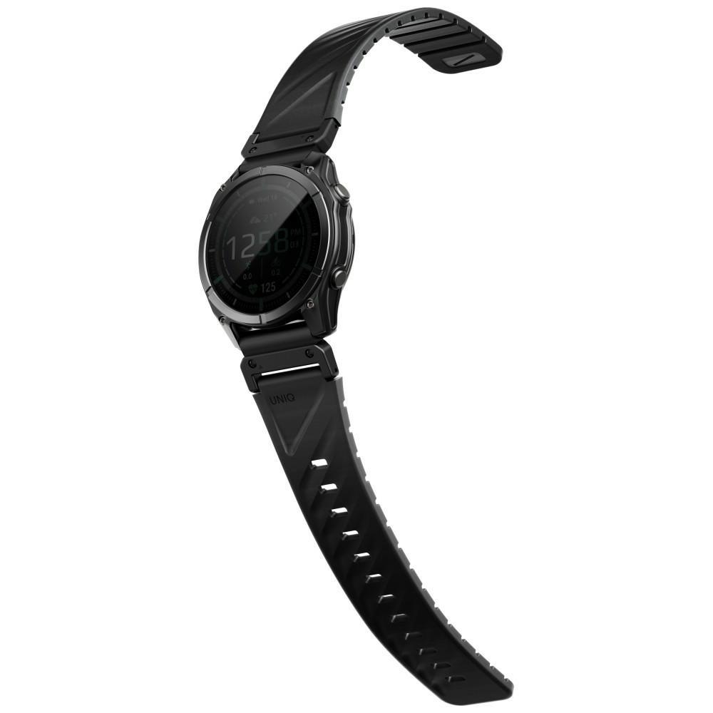 UNIQ Fluo X Smart-Fit Strap for Garmin 22mm Black