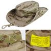 Faltbarer Militär-Camo Eimerhut mit breiter Krempe für Outdoor-Wandern & Angeln
