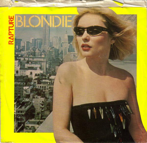 

7inch Record BLONDIE Rapture CHS2485 CHRYSALIS 1981 Canada Dance Electronica Used