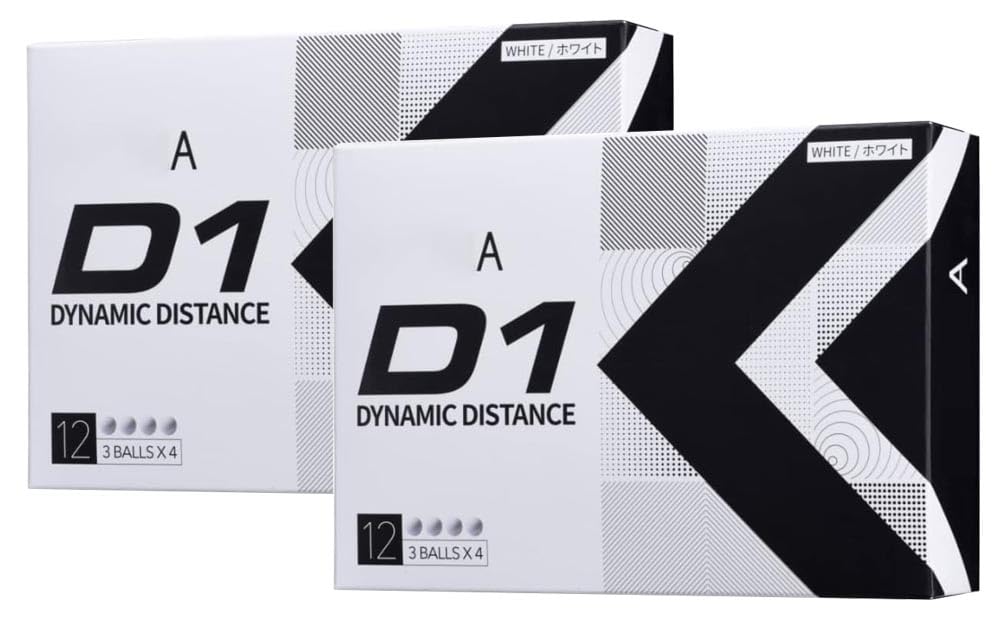 

of Golf balls bulk purchase 2 pieces D1 soft ionomer flight distance distance golf balls 3 dozen 72 balls [Set 2] D-1 (2 sets) BT2201/White [item] білий