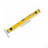 Aluminum Spirit Level Vial Viewing Ports Bubble Painted Finish Hand Tool 250MM Solid