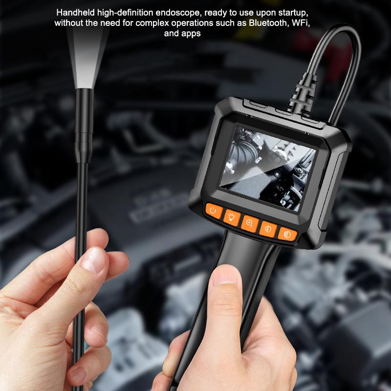 

G20 10m Hard Wire Industrial Borescope 8mm Lens Endoscope Camera with LED Light Type A