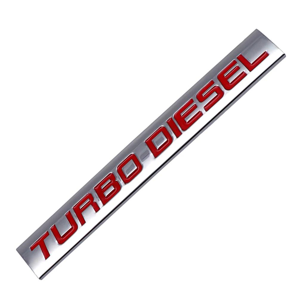 Car Body Side Sticker Rear Decal Badge Turbodeisel Logo for VW Infiniti Chevrolet Land Rover JEEP MINI Lexus Honda Subaru Toyota