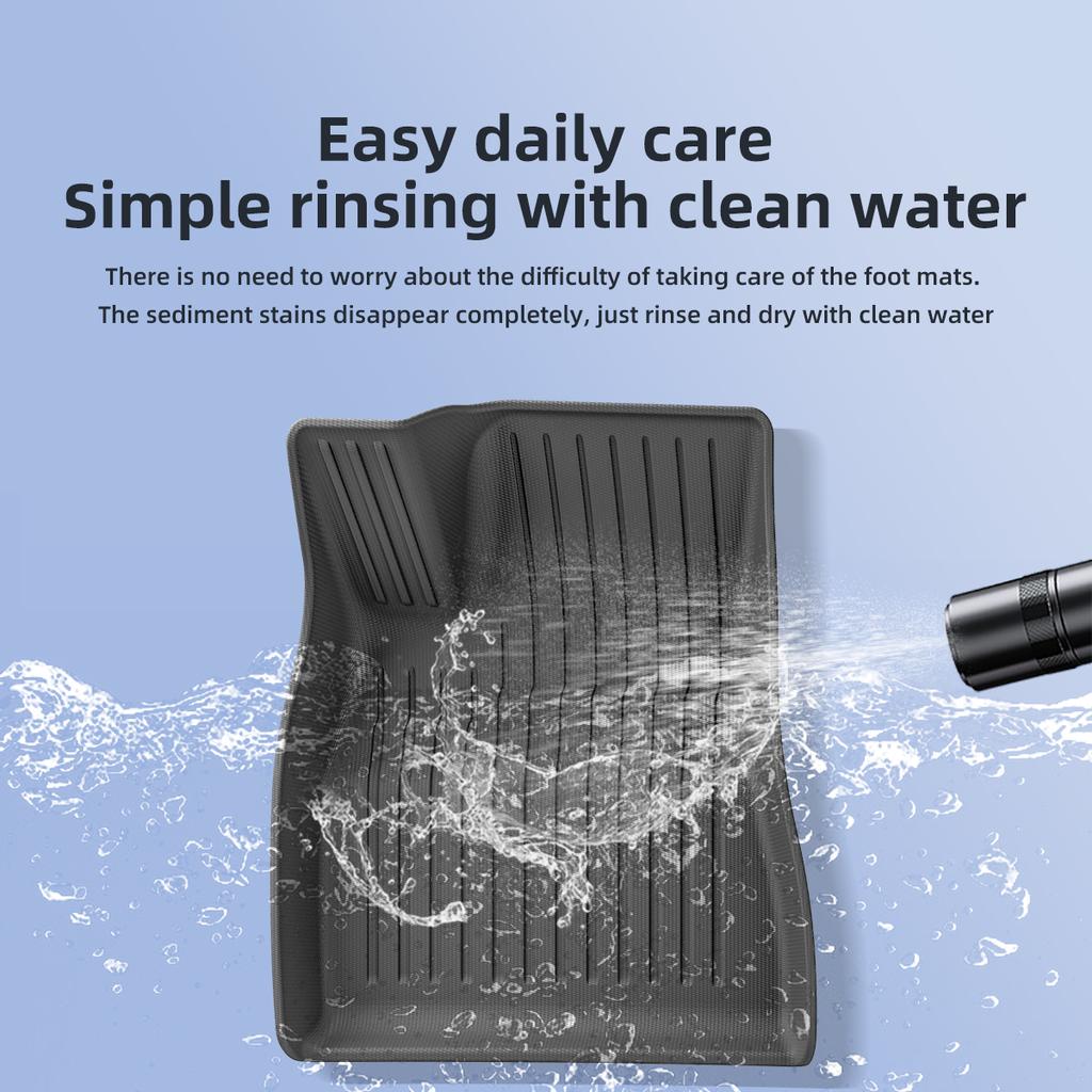 For Tesla Model 3 Highland 2026-2026 Car Floor Mats Protective Mat Auto Accessories Cargo Liner Trunk Mat Only Fit Right Rudder