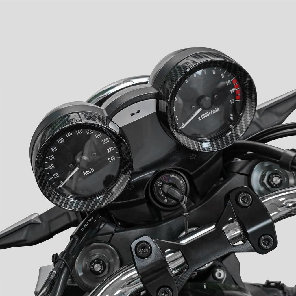 CHINGLAY Bike Meter Cover: Compatible with Z900RS 2018-2026 / Z650RS