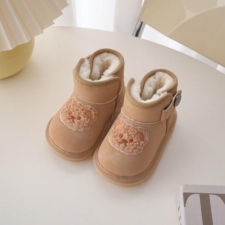 

Снігові чоботи на флісовій підкладці: Тепле, м яке зимове взуття для малюків (1-3 роки), Діти, Жінки та Немовлята Size 22 - 12.5 cm Inside