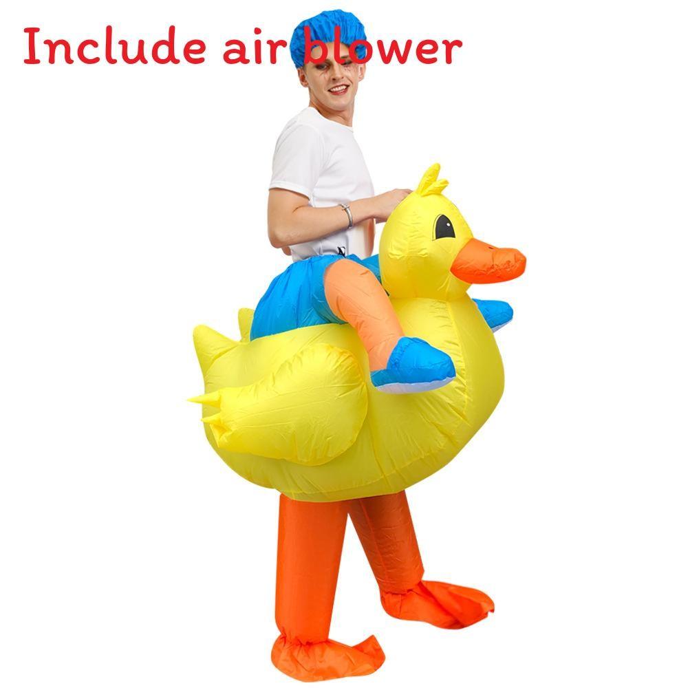 Flamingo Clown Shark Pig Koala Animal Inflatable Suit Cosplay Halloween Party