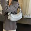 Spring/Summer new Ballet French cute solid color bow crescent bag