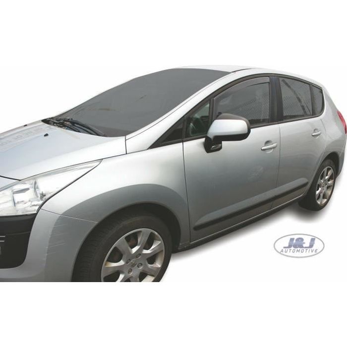 J&amp;J AUTOMOTIVE | Heko Deflecteurs d'air Déflecteurs de Vent Pour Peugeot 3008 2009-2016