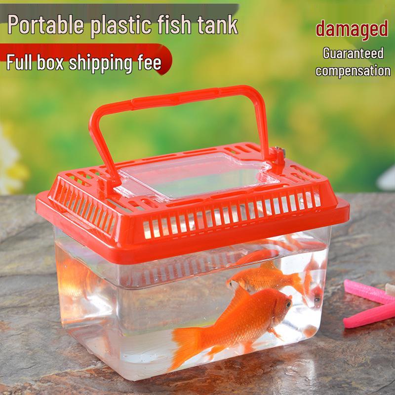 Portable Transparent Turtle & Reptile Tank – Small, Medium, Large