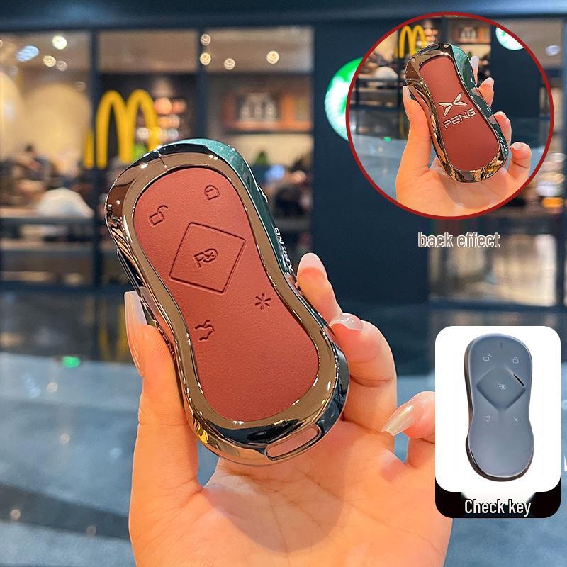 XPeng MONA M03/MONA L03 Key Case for 2026 Model Car Remote - Protective Shell & Buckle