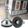 Heavy Duty Leveling feet,Machine Leveling feet 2.36" Dia Base,Leg Leveler M12 Thread, 1300 Lb Capacity,Capacity for Machine,Workbench, Cabinet & More