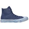 Converse Chuck 70 High Overdyed Wash - Granatowe Sneakersy Unisex Niebiesko-Czarne 160478C