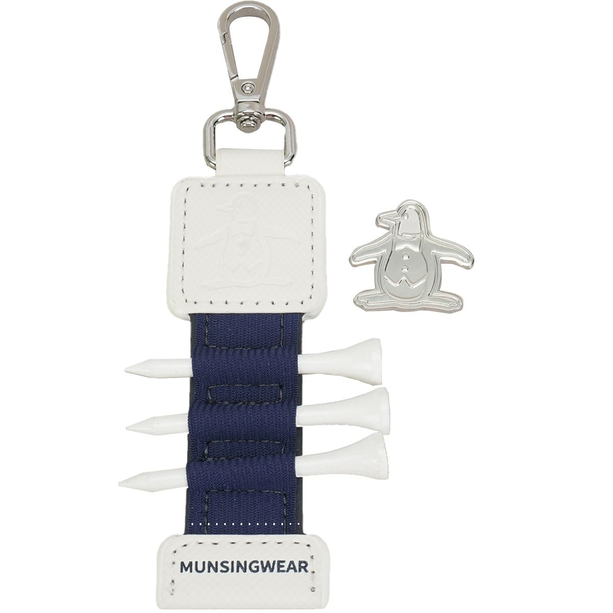 

Tee Holder Marker Tee Accessory Round Golf MG4FBZ14M WH00 [Munsingwear] (White)