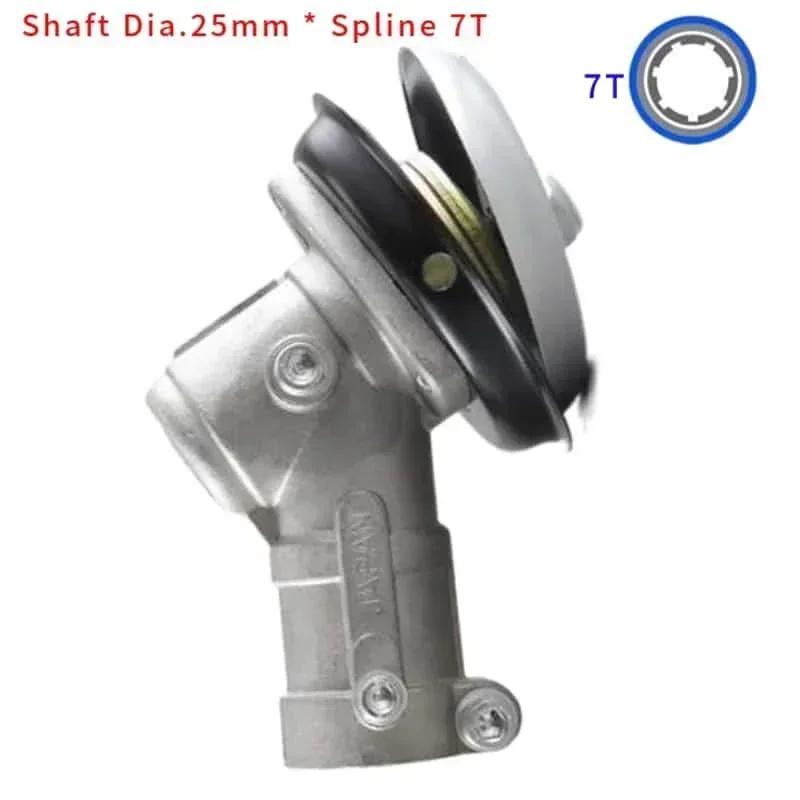GEAR HEAD CASING SHAFT DIA. 25MM 25.4MM 1" SPLINE 4T 7T 9T 10T COMPLETE WOKING CASE BOX GRASS STRIMMER BRUSHCUTTER TRIMMRE Etc.
