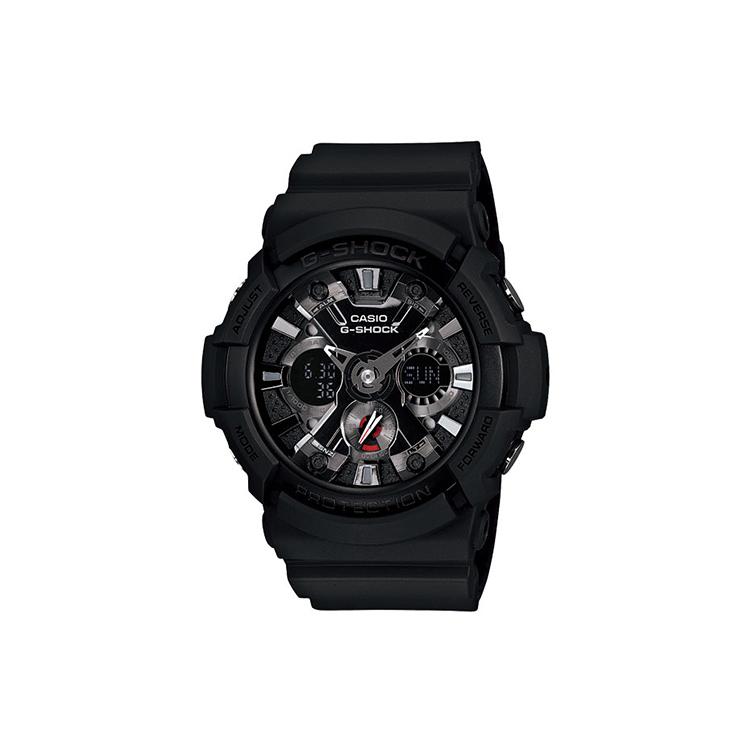 CASIO Men Black Watch GA-201-1A GA-201-1A Black Strap