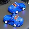 Leuchtende Hausschuhe für Kinder mit Auto-Design - Sommer Indoor Outdoor Hausschuhe