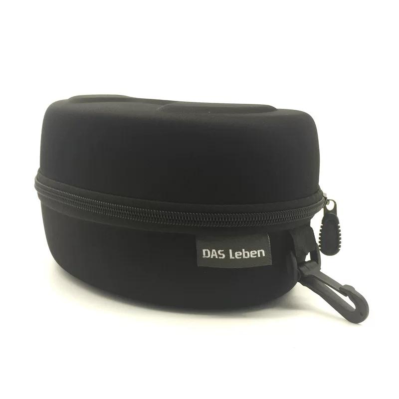 Ski Goggles Storage Box Waterproof, Pressure-Resistant and Wear-Resistant Extra-Large Glasses Case Black Adult Ski Goggles Storage Box