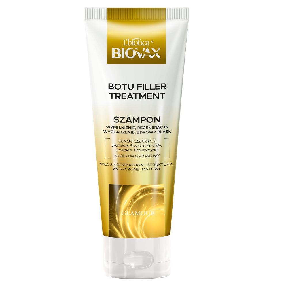 Biovax Glamor Hair-Smoothing and Filling Shampoo Treatment, 200 Ml