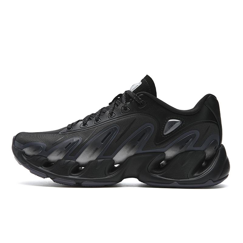 FILA VETTA Cushioning Abrasion Resistant Breathable Lightweight Low top Chunky Sneakers Women s Black/Rabbit Gray F12W623105FBR 37.5