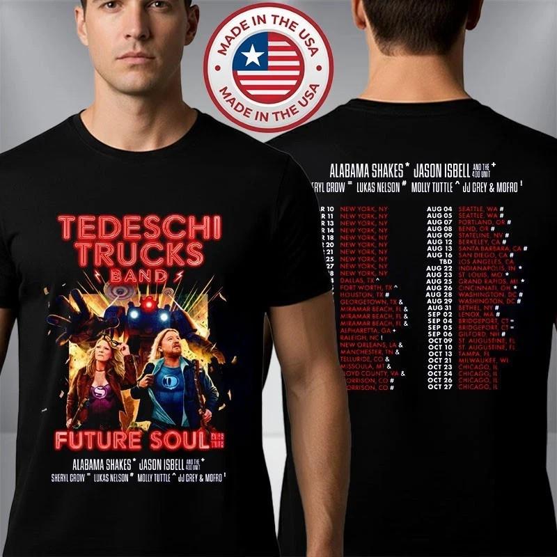 Tedeschi Trucks Band Future Soul 2026 Tour Schedule Shirt AN66271 XL