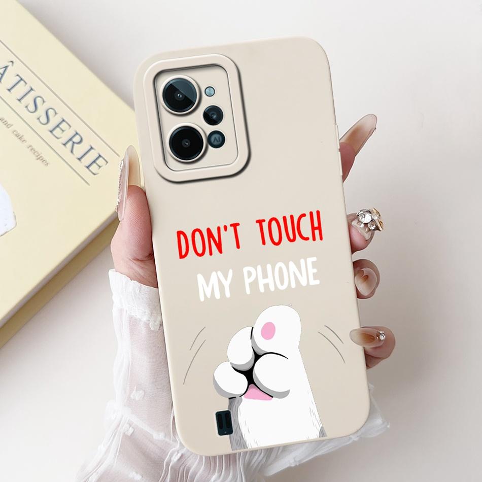 For Realme C31 Case RealmeC31 C 31 4G RMX3501 2022 Cute Cartoon Camera Protective Shockproof Soft Silicon Phone Cases