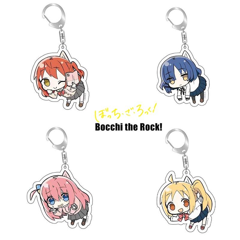 The Rock Bocchi Acrylic Keychain Double Sided Printed Keyring Bag Pendant Gifts