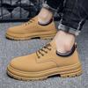 Fashion Mens Shoes England Style Lace up comfortable Non Slip Formal Shoes for Man Brand Outdoor Waterproof Men Casual Shoes