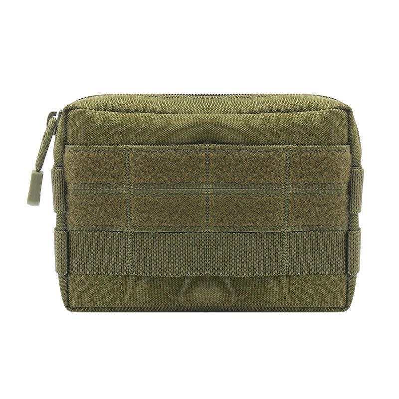 600D Outdoor Molle Camouflage Tactical Waist Bag - EDC Tool, Coin, and Mobile Phone Pocket