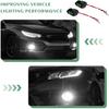 2 PCS H8 H11 880 881 Female Adapters, Car Headlight Wiring Harness Sockets Fog Light Connector Pigtails, Headlights & Fog Lights Pigtail Connector