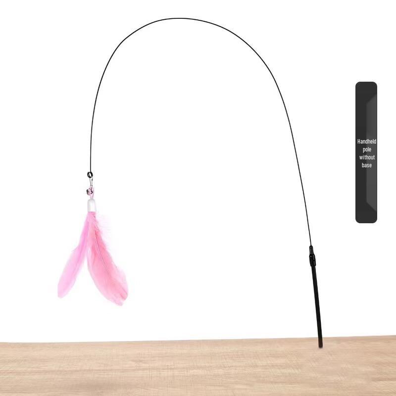 Sanhé Cat Teaser Wand with Feather & Bell