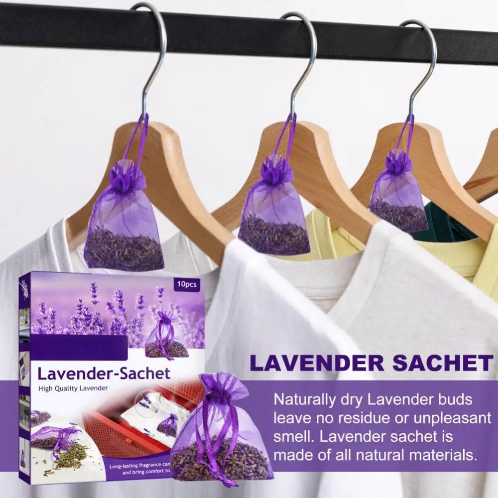1 Schachtel mit 10 Lavendel-Aromatherapiebeuteln