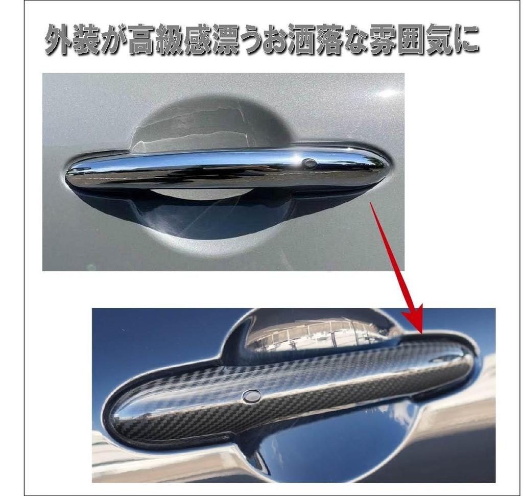 Compatible with BMW MINI Mini Cooper F54 F55 F60 Car Door Handle Cover Handle Cover Specially Designed Comfort Access Hole Smart Key Mini Cooper