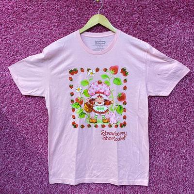 Erdbeer-Shortcake Beerenrahmen Grafik T-Shirt