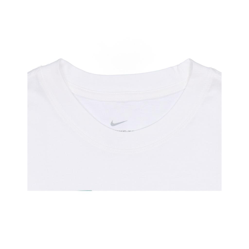 Nike Just Do It Basketball Sports Print Short Sleeve T-Shirt Men Tops White DD0810-100