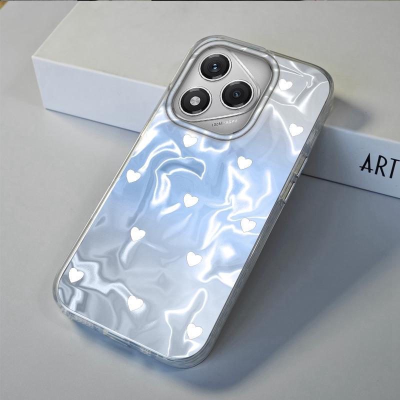 Summer Cute Heart Bow Cherry Girls Phone Case For Honor 400 Pro X9c Magic7 Magic6 200 Lite Smart X9a X8a X8b X8c X7c Funda Cover
