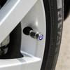For Volkswagen b44Pcs Aluminum Car Tire Valve Caps Diamond Tyre Valve Airtight Cover Waterproof Dust For VW Jetta Golf EOS New R Auto Accessories