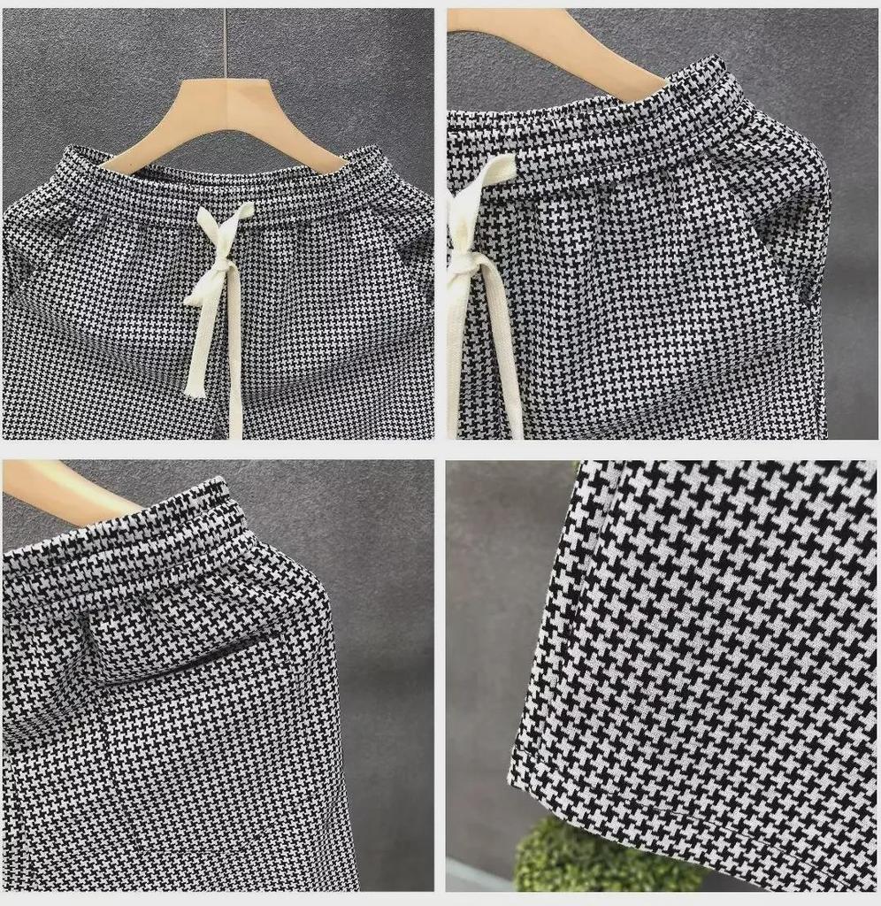 Men's Korean Style Plaid Casual Summer Shorts - Trendy Five-Point Design