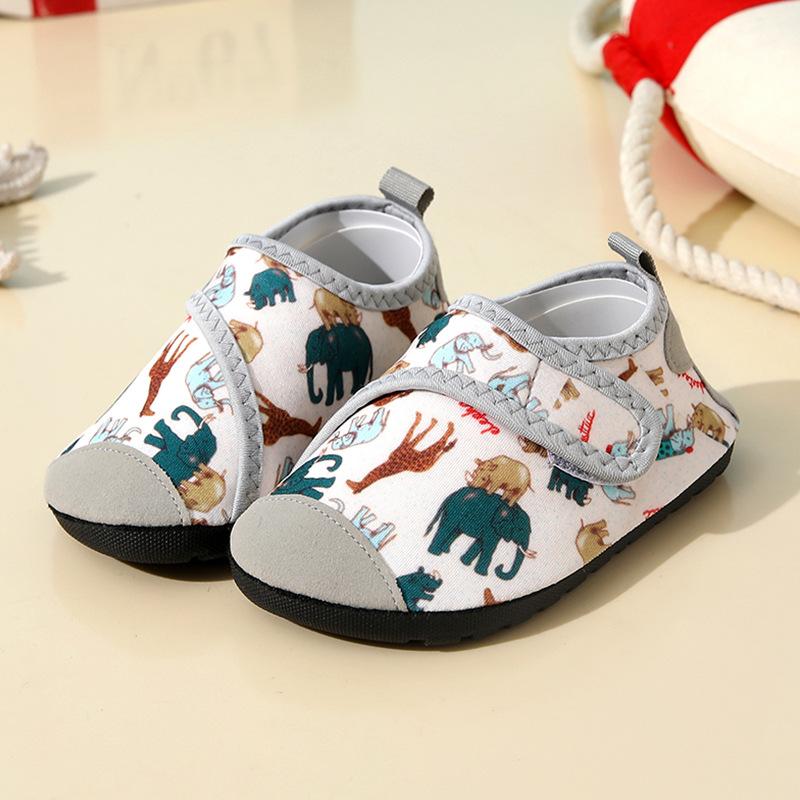 Vier-Jahreszeiten-Bodenschuhe und Socken für Kinder, rutschfeste atmungsaktive Babyschuhe für drinnen, geeignet für Jungen und Mädchen, für Fitness, Seilspringen und