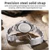 ADDIESDIVE Hot Sale GMT Quartz Watch Stainless Steel Bubble Mirror Glass BGW9 Super Luminous Men's Watches AD2035 NEW Waterproof