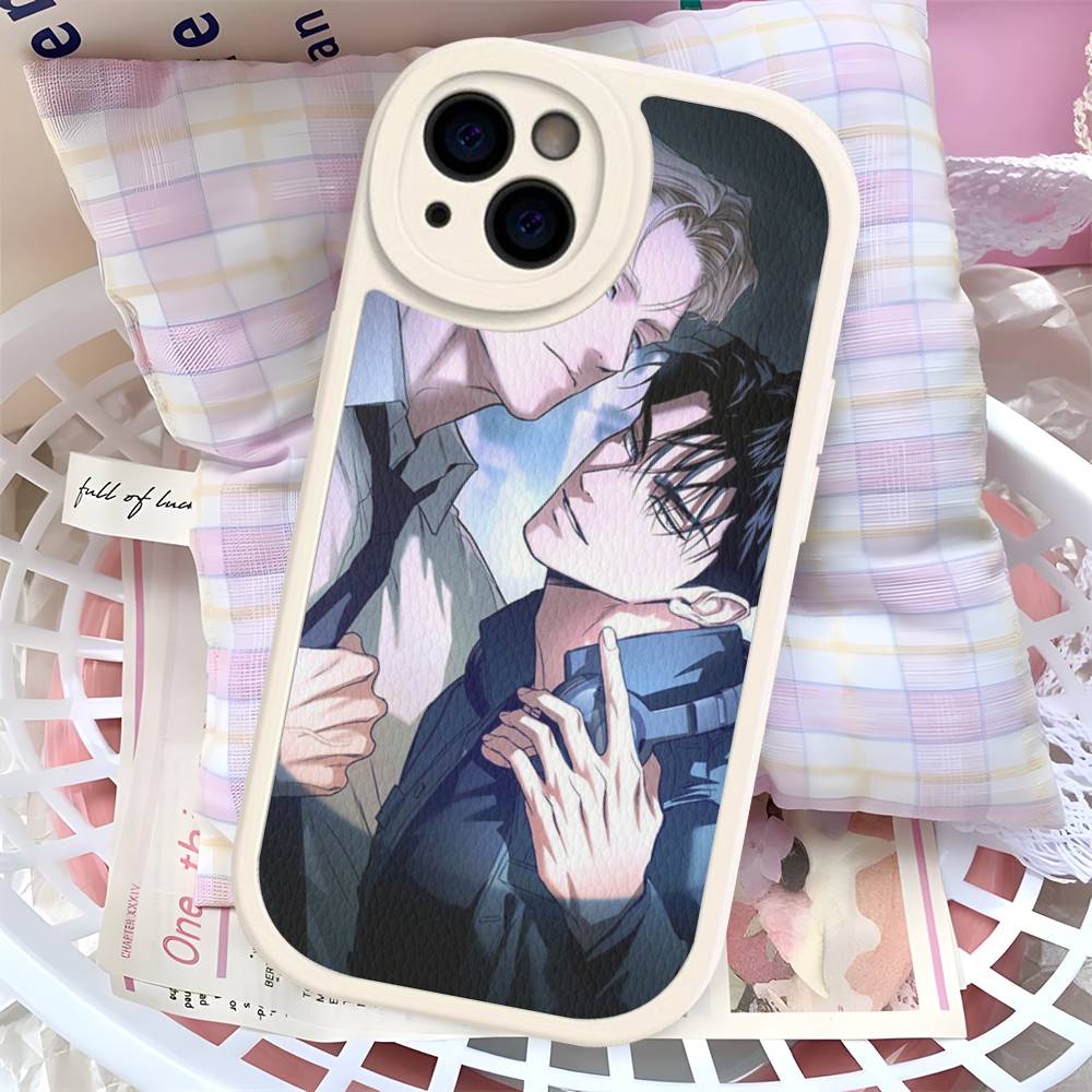 Limited Run Bl Anime Phone Case Leather For IPhone 16 15 14 13 12 11 Pro Max Plus Matte Cover
