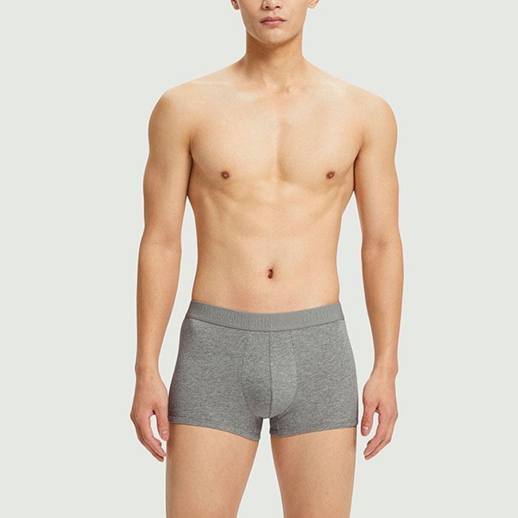 Calvin Klein Solid Logo Jacquard Letter Waistband Boxer Briefs 2-Pack Men underwear NP2049O-UM4