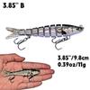 Balıkçılık Lures Swimbait Crankbait Yem Bas Alabalık Crappie Muskie Yayın Balığı Olta Gerçekçi Balık